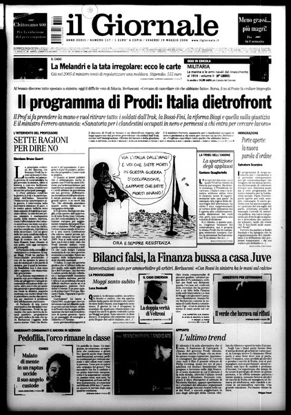 Il giornale : quotidiano del mattino